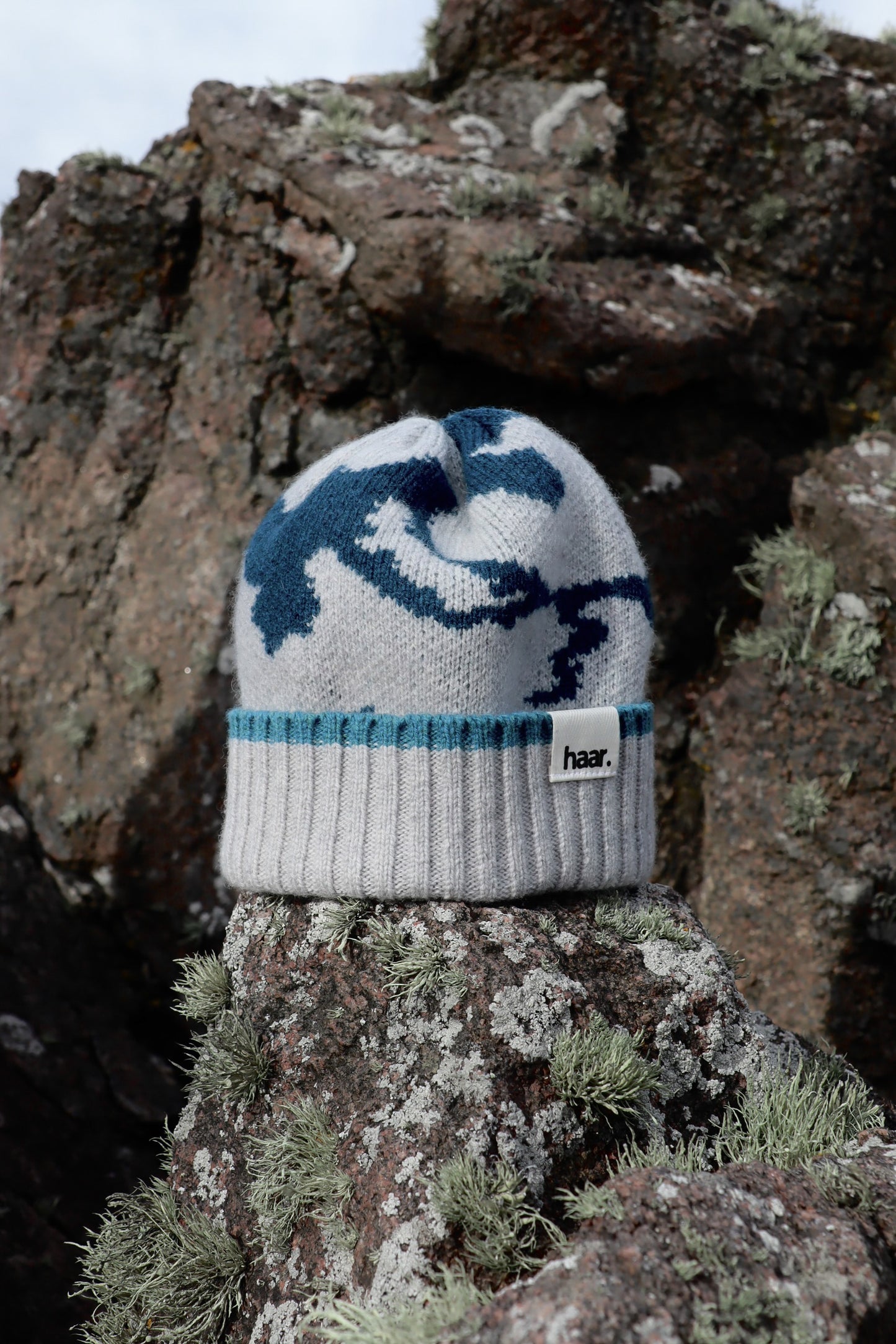 Arisaig Beanie - Zinc
